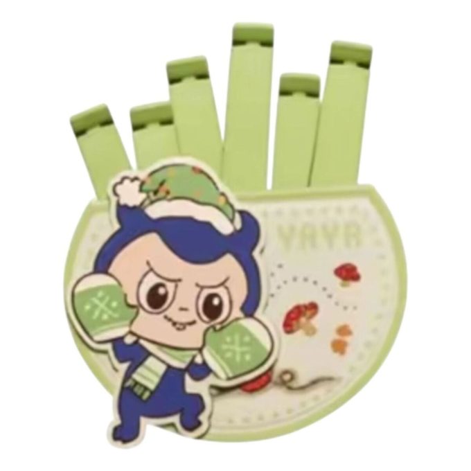ポンポンパーティーコレクション マグネット式シーリングクリップ「YAYA」