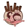 ポンポンパーティーコレクション マグネット式シーリングクリップ「ZIMOMO」