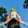 Zsiga ボーダーライン ドリフターシリーズ ポータブル断熱ストローカップ