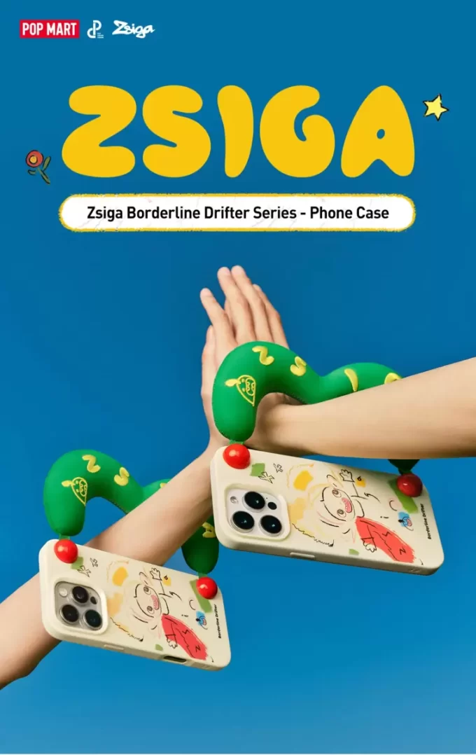 Zsiga ボーダーライン ドリフターシリーズ スマホケース